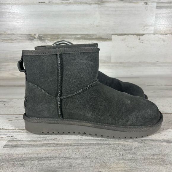 UGG Shoes - Koolaburra by Ugg Womens Classic Short Mini Slip On Boots Charcoal Size 7